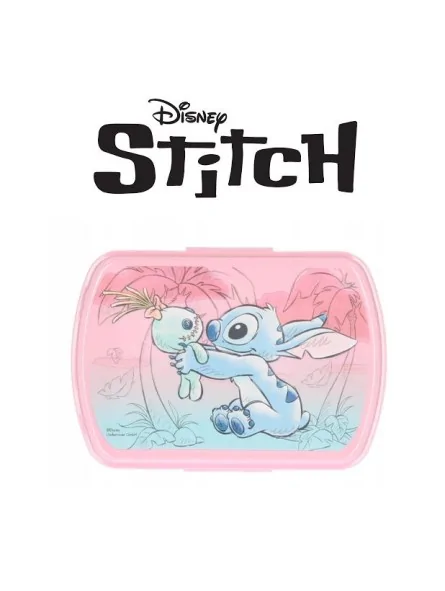 Disney Stitch Set Porta Merenda con Borraccia 500 ML