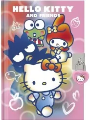 Hello Kitty Diario Magico con Penna Luminosa e Stickers