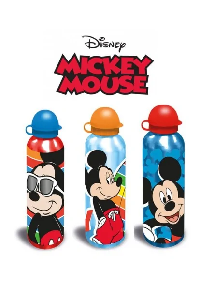 Disney Mickey Mouse Borraccia in Alluminio 500 ML