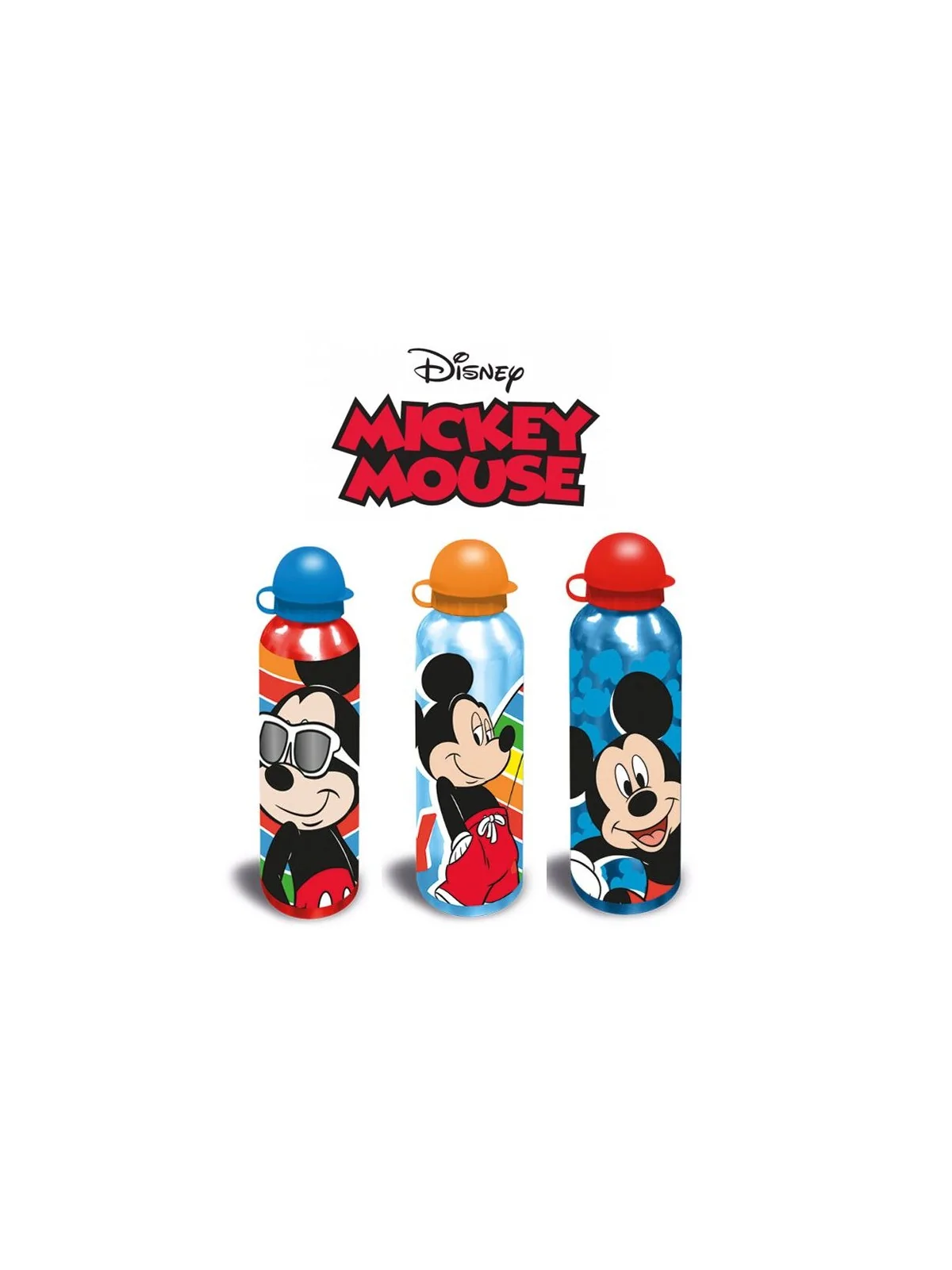 Disney Mickey Mouse Borraccia in Alluminio 500 ML