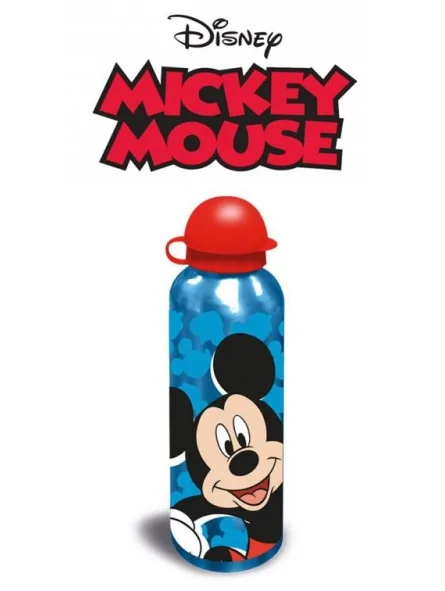 Disney Mickey Mouse Borraccia in Alluminio 500 ML