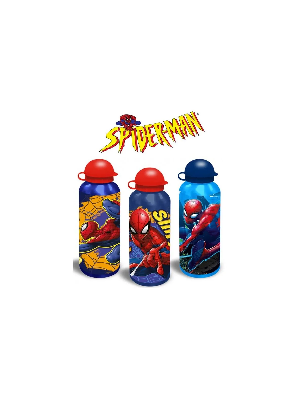 Spiderman Borraccia in Alluminio 500 ML