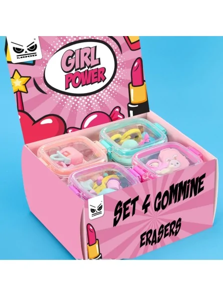 Set 4 Gommine Girl Power