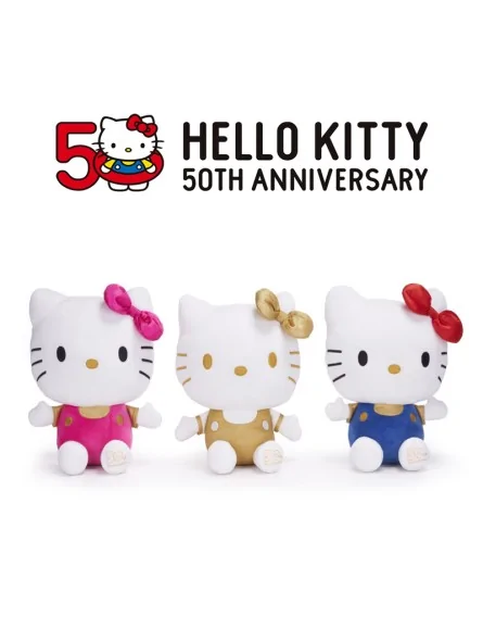 Peluche Hello Kitty 50TH 25 cm