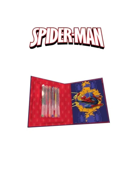 Marvel Spiderman Set 6 Penne Gel