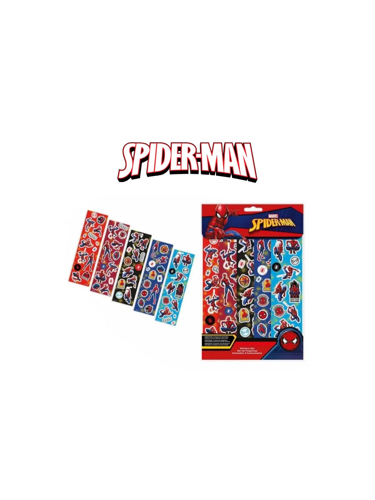 Spiderman Stickers Set