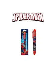 Spiderman Penna 6 Colori Ast 2