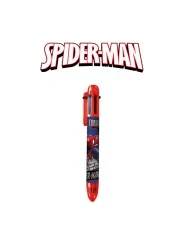 Spiderman Penna 6 Colori Ast 2