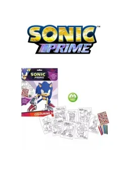 Colouring Set Sonic Prime