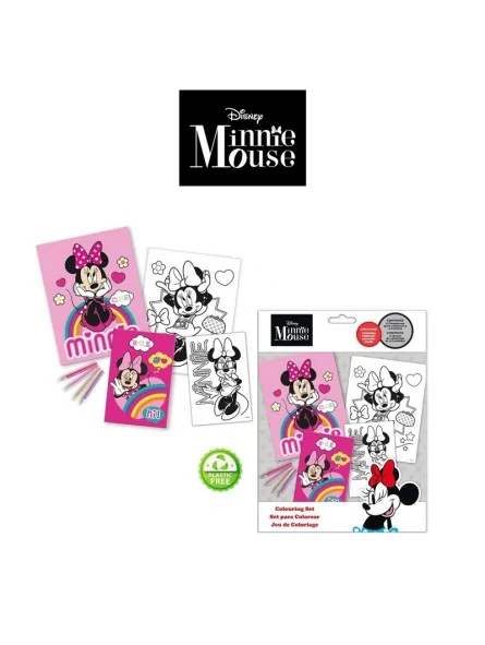 Disney Minnie Mouse Couloring Set