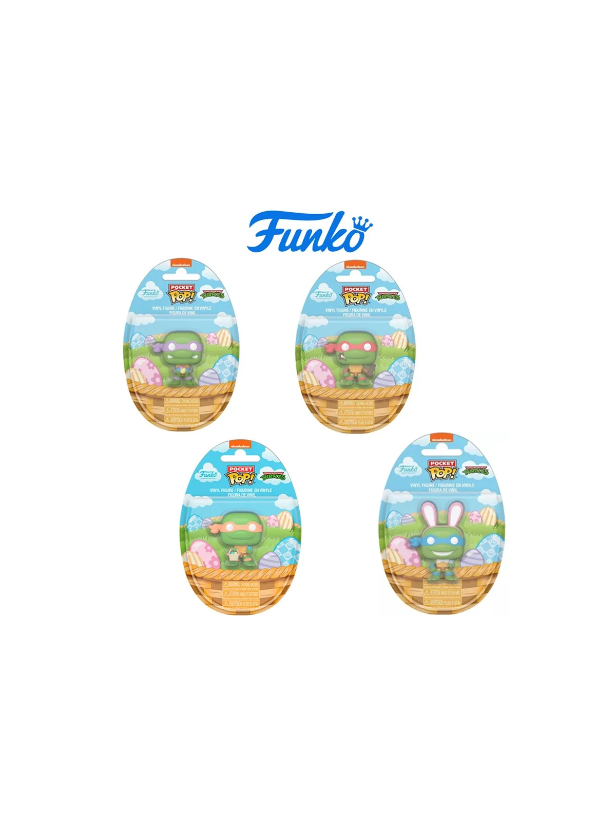 Funko Pop Easter Egg Turtles