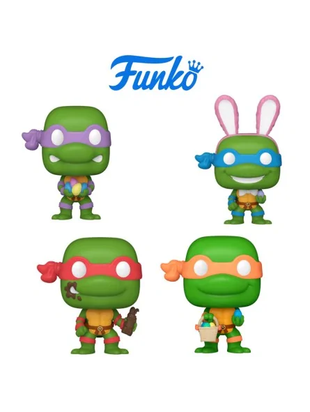 Funko Pop Easter Egg Turtles