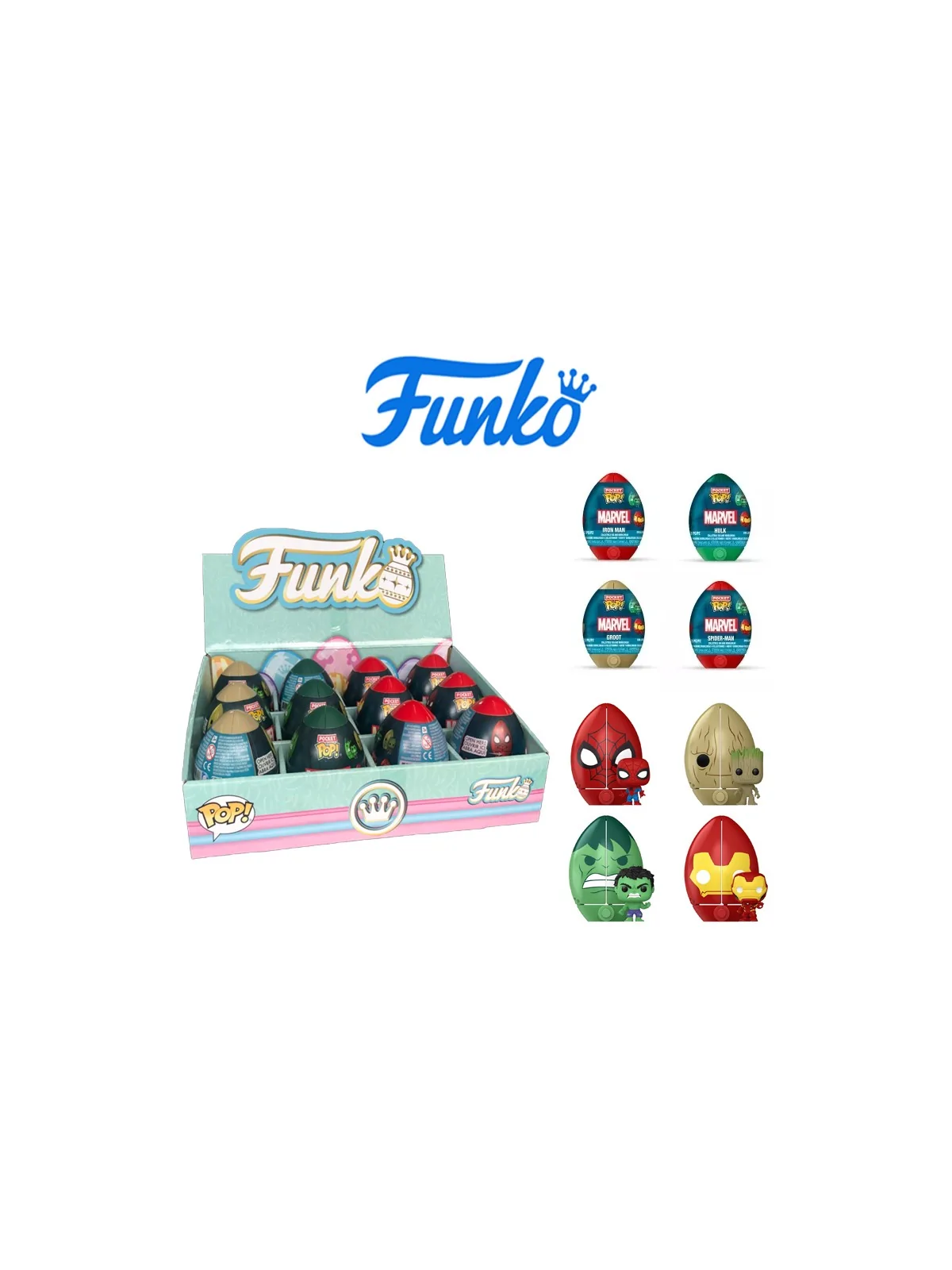 Funko Pop Egg Pocket Pop Marvel Surprise