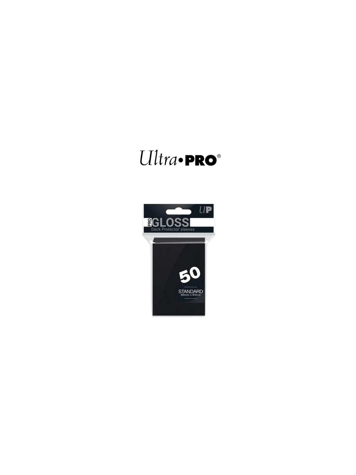 Ultra Pro Protector 50 Sleeves Black