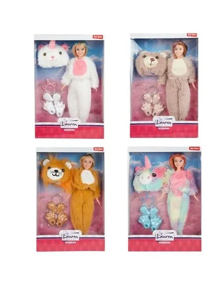 Lauren Teenage Doll Animal 4 Ast Lauren Teenage Doll Animal 4 Ast