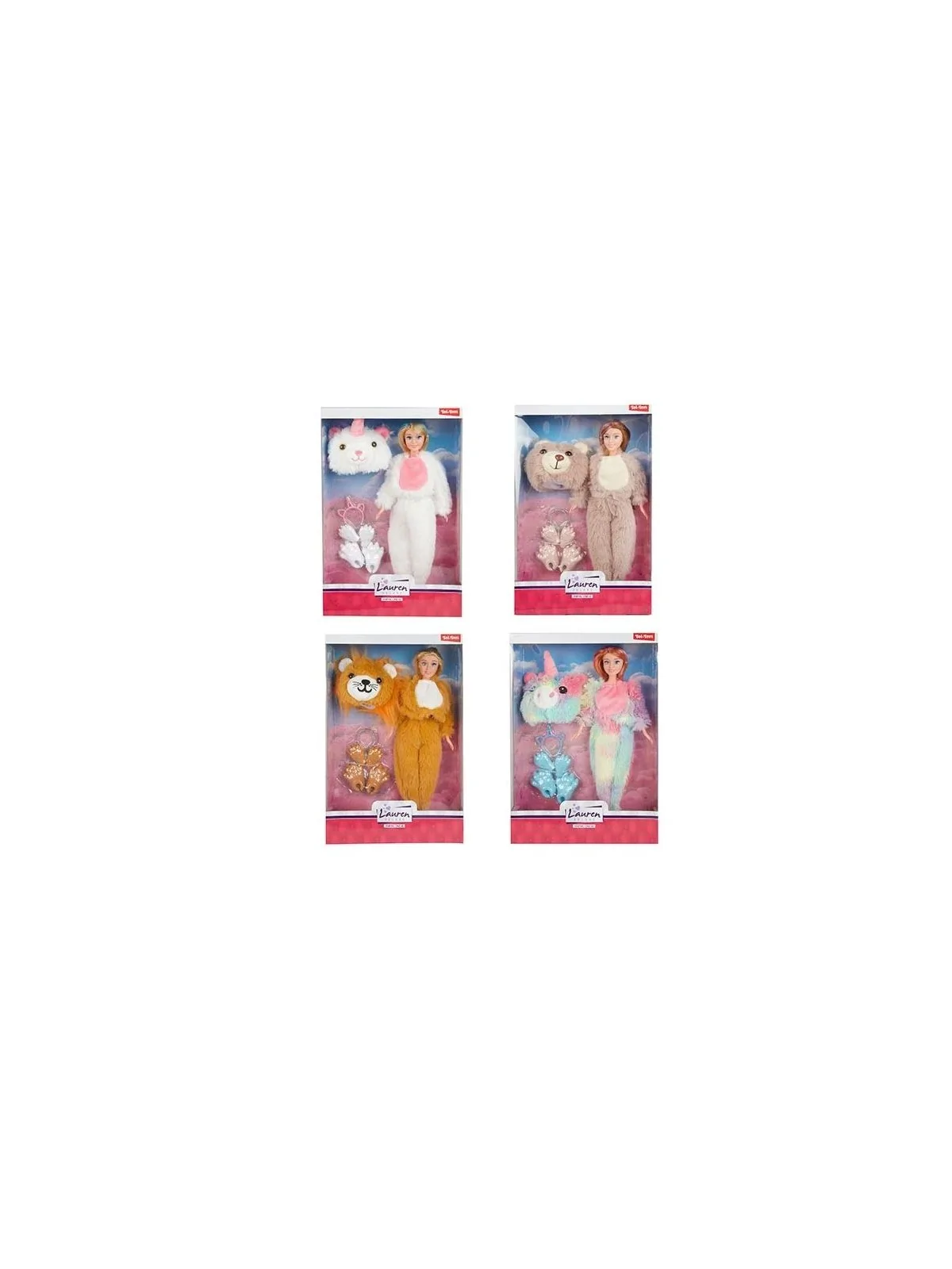 Lauren Teenage Doll Animal 4 Ast Lauren Teenage Doll Animal 4 Ast
