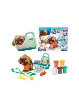 Sculpitidough Dog Carriere Playset