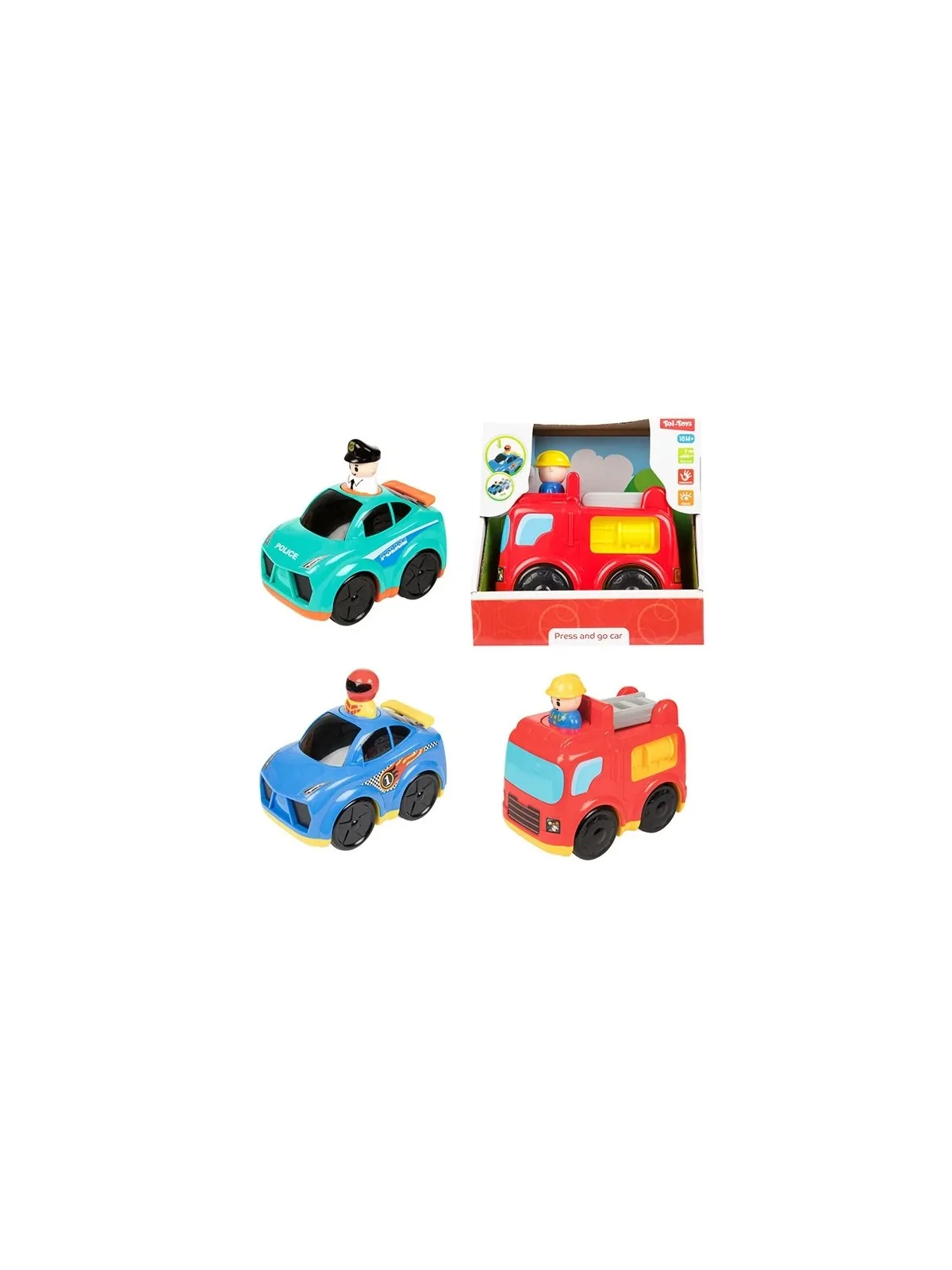 Little Stars Press and go Car 17 cm