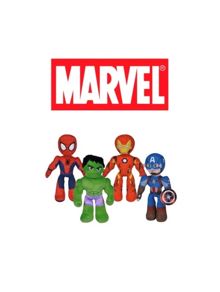 Peluche Marvel 4 Ast con Suono 20 CM