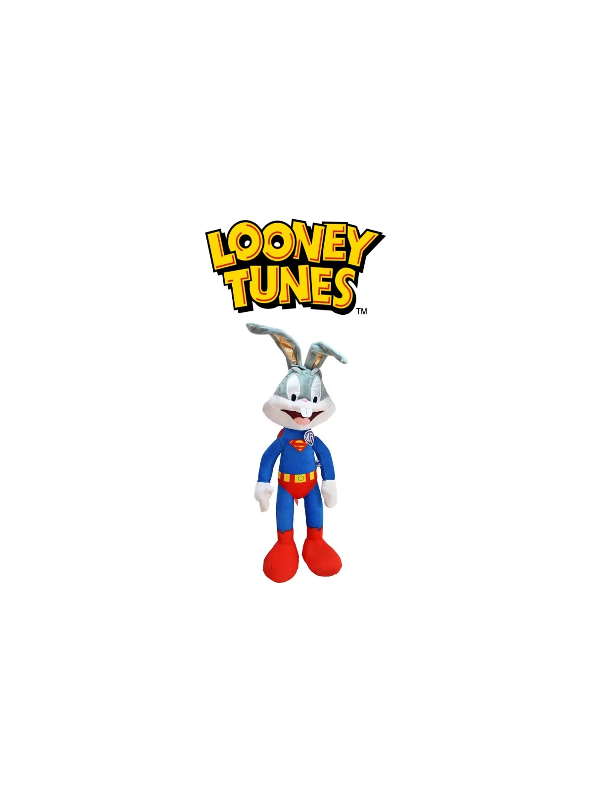 Peluche Looney Tunes 100Th Bugs Bunny 60 cm