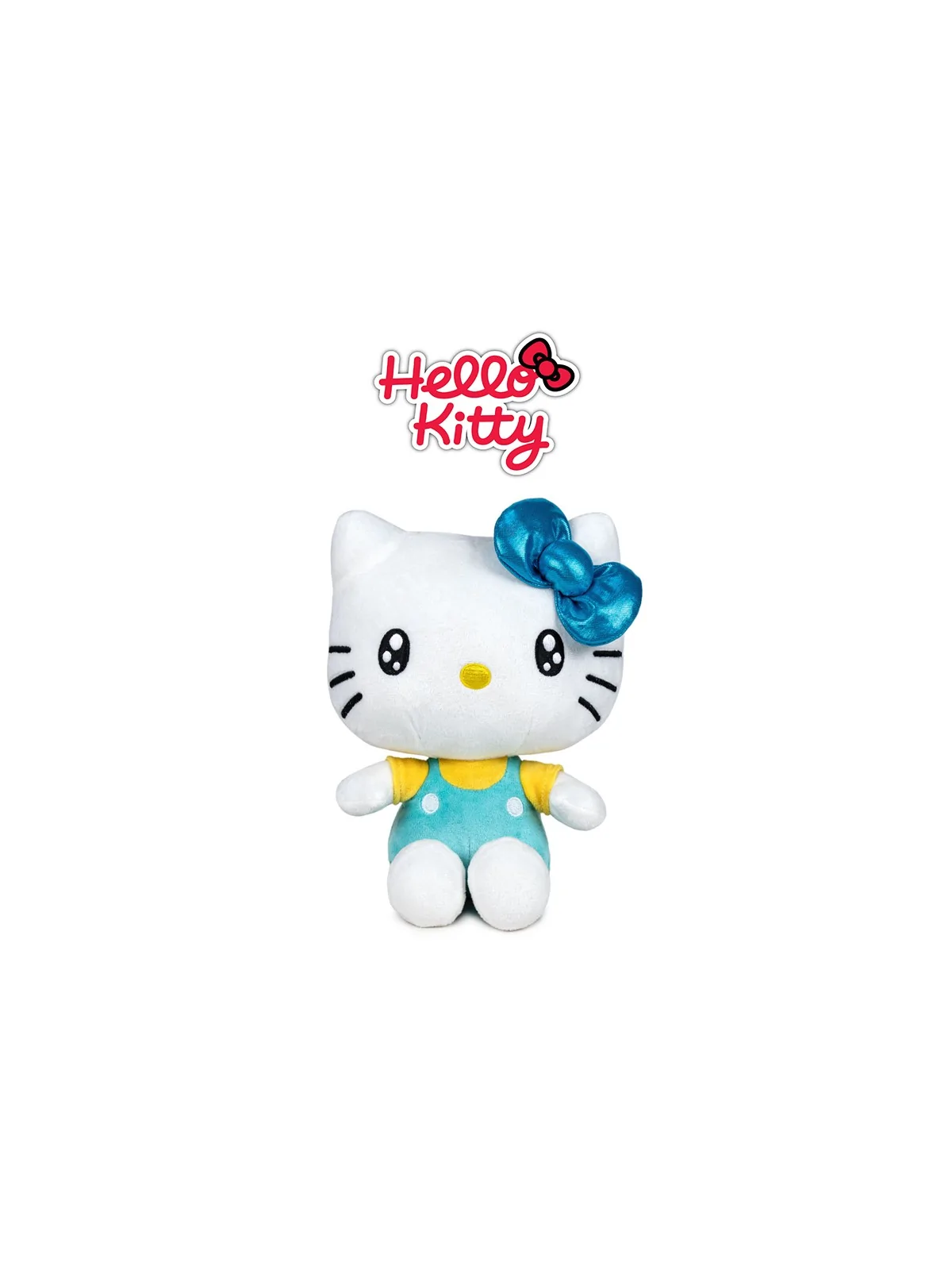 Peluche Hello Kitty 50TH Vestito Celeste 58 cm