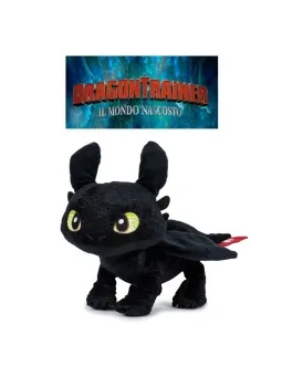 Peluche Dragon Trainer Nero 25 CM