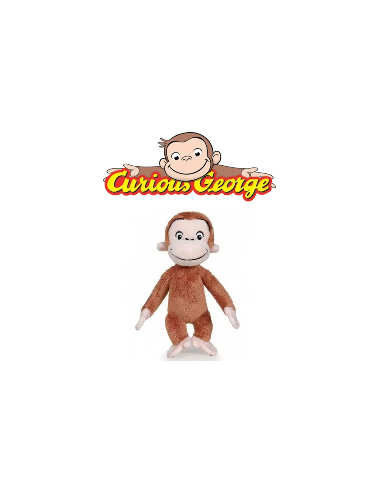 Peluche Curioso Come George 18 cm