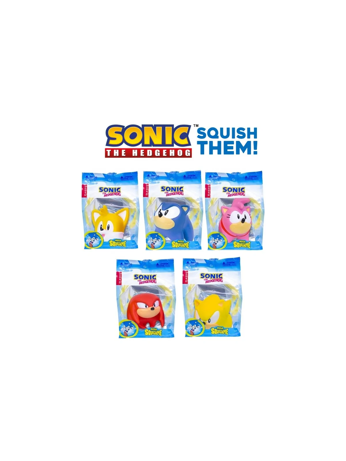 Sonic Mega Squishme 15 cm