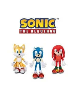 Peluche Sonic Modern Collection 3 Ast 44 CM