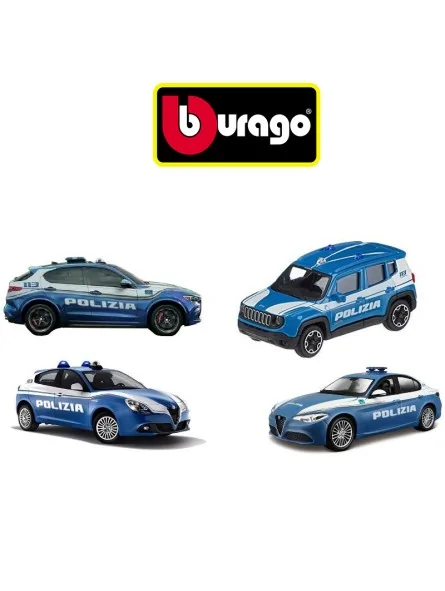 Burago Polizia Scala 1:43