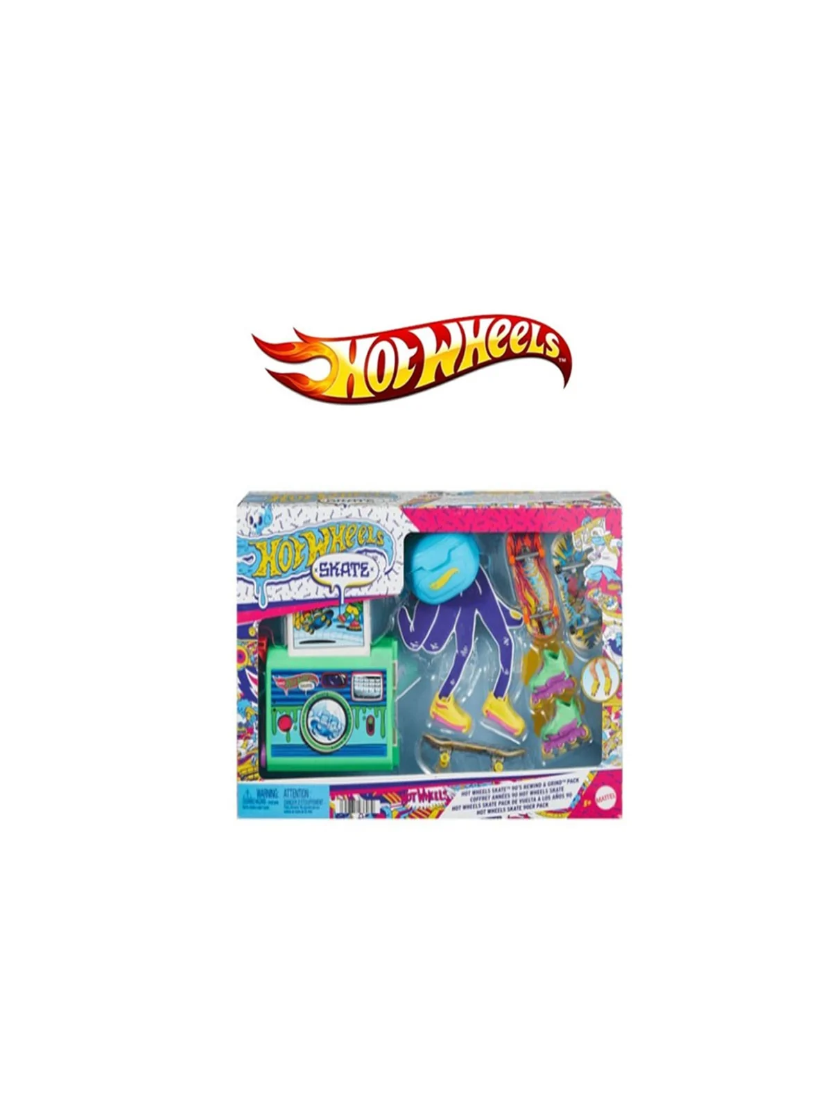 Hotwheels Skateboard Rewind e Grind Pack