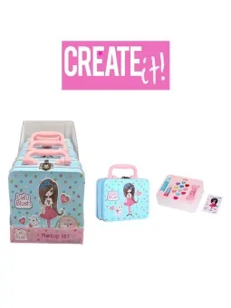 Create It Lulu Blush Makeup Set Tin Case