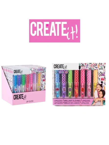 Create It Lip Gloss 7pcs Fruit