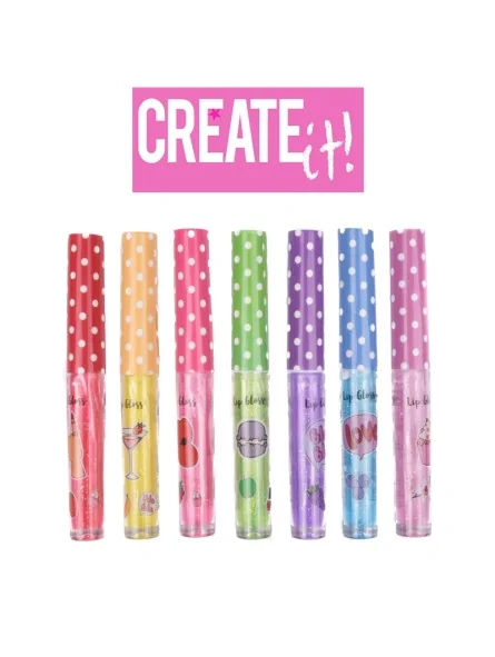 Create It Lip Gloss 7pcs Fruit