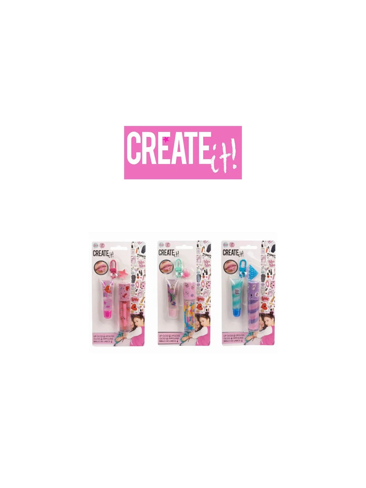 Create It Lip Gloss Pack 2 PCS