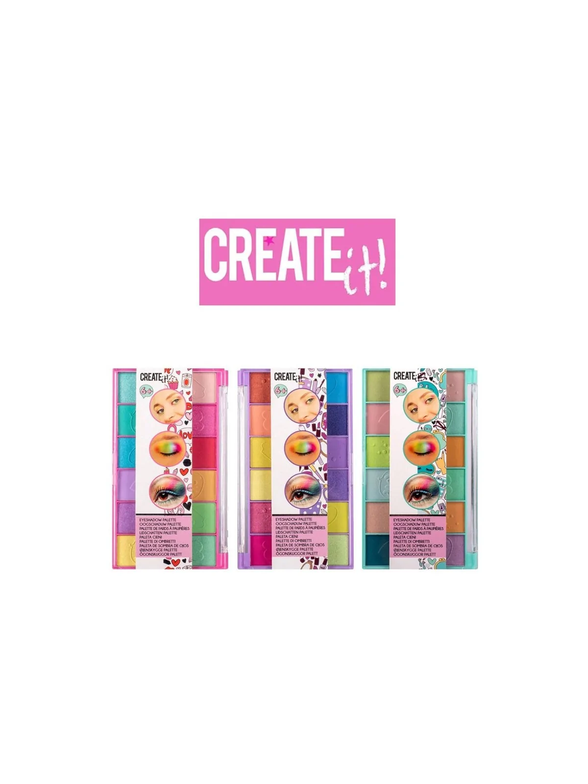 Create It Eyeshadow Palette 12 Ombretti