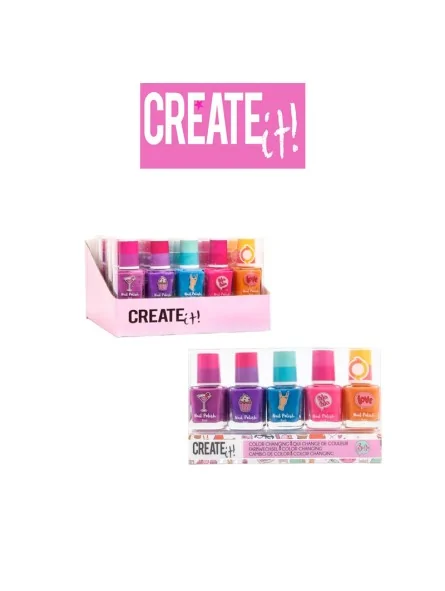 Create It Smatli Set 5 pezzi Cambia Colore