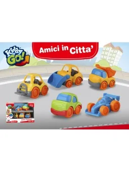 Kiddy Go Amici in Citta Set 5 Veicoli