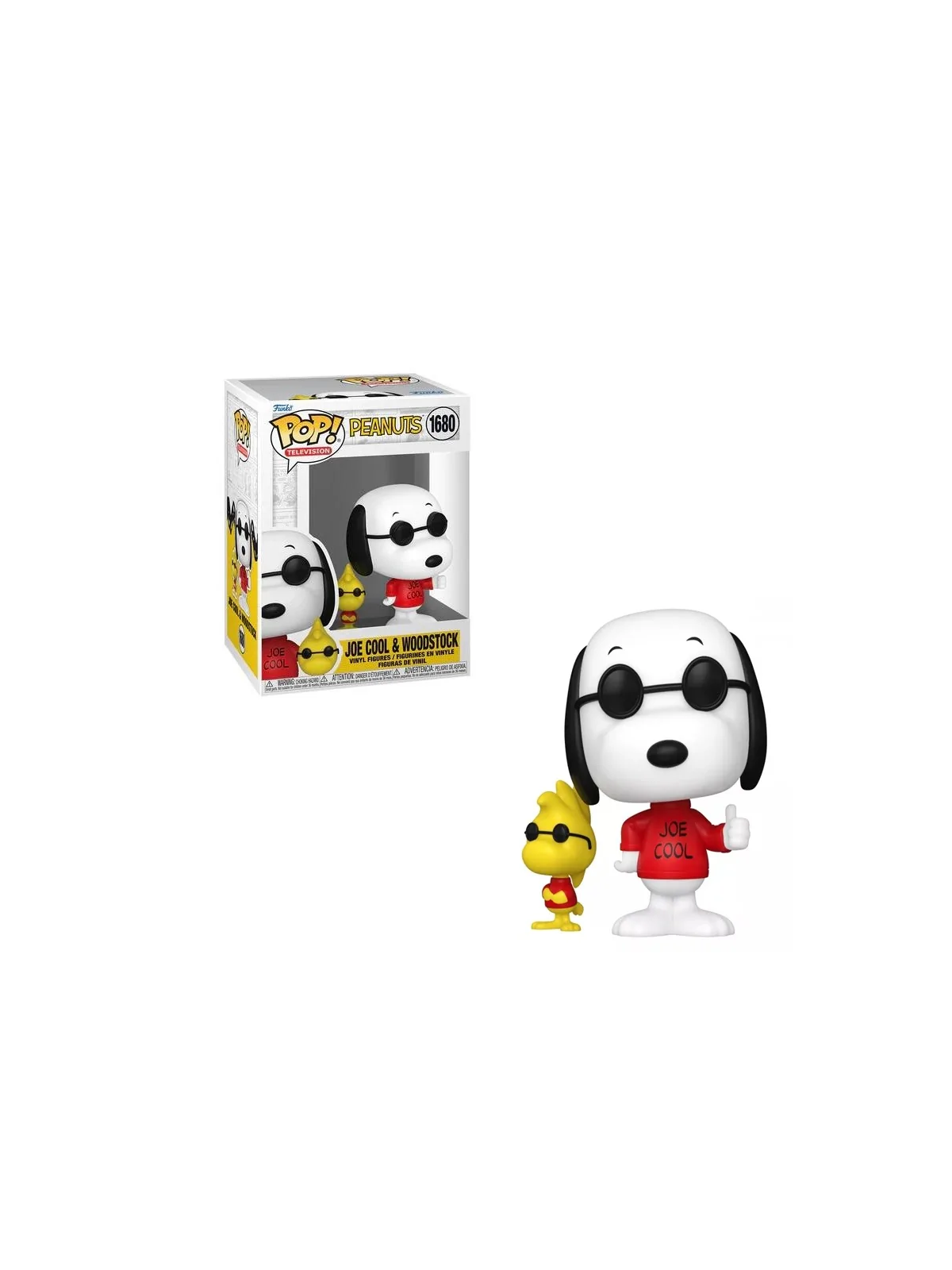 Funko Pop Peanuts Joe Cool e Woodstock 1680