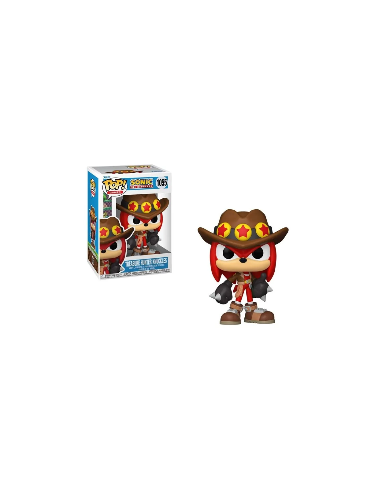 Funko Pop Sonic Treasure Hunter Knuckles 1055