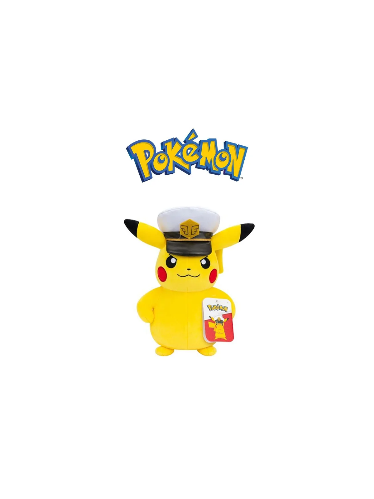 Peluche Pokemon Capitan Pikachu 20 CM