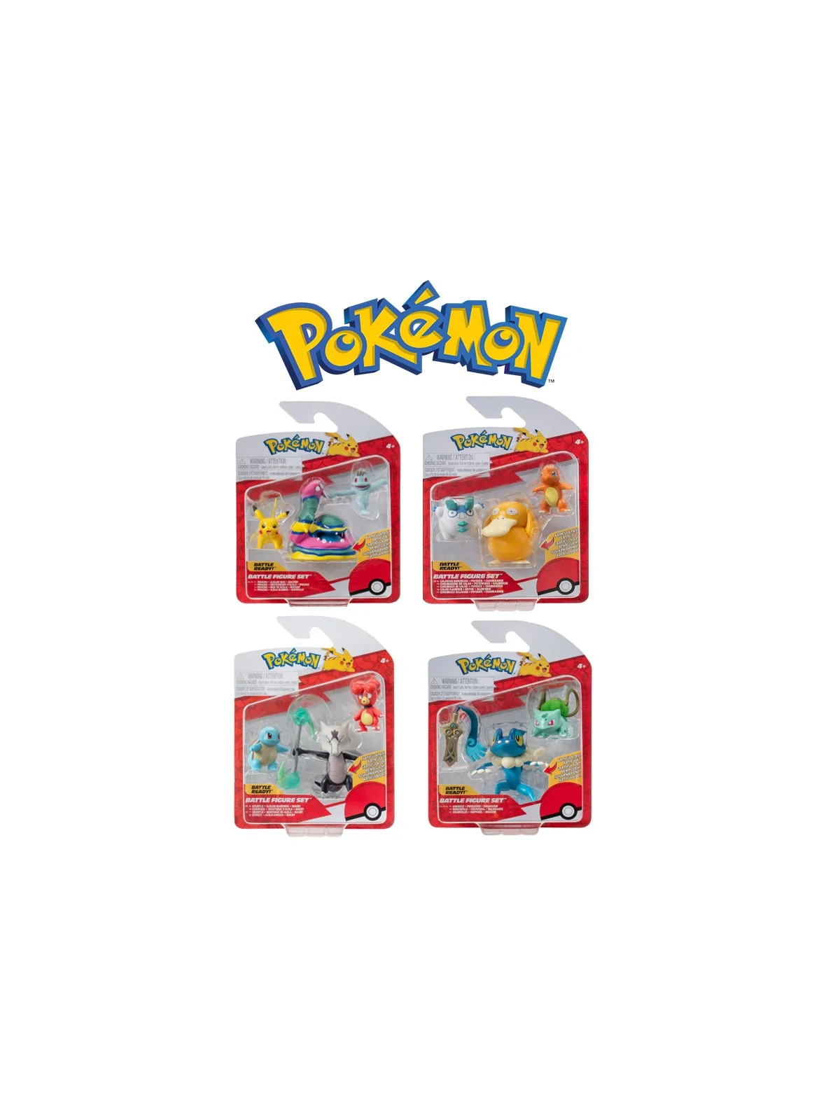 Pokemon Battle Figure Set 3 Personaggi