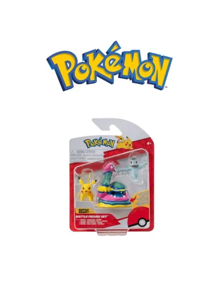 Pokemon Battle Figure Set 3 Personaggi