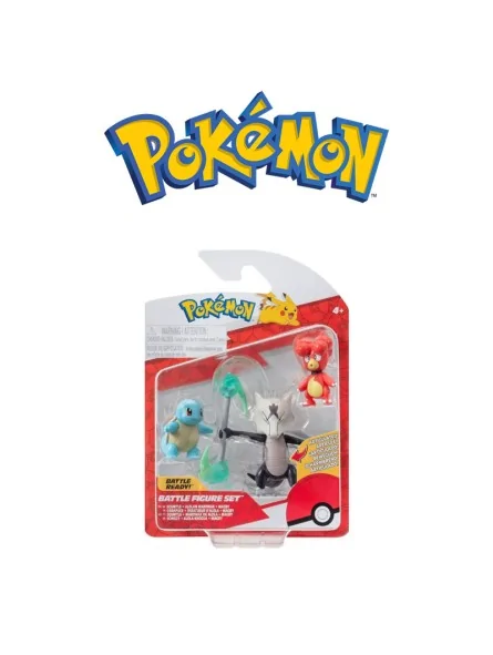 Pokemon Battle Figure Set 3 Personaggi