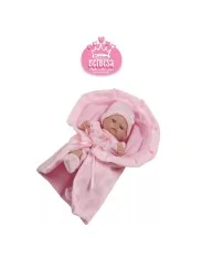 Berbesa Doll con Coperta Rosa 27 cm in Vinile