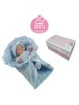 Berbesa Doll con Coperta e Vestito Azzurro 27 cm in Vinile