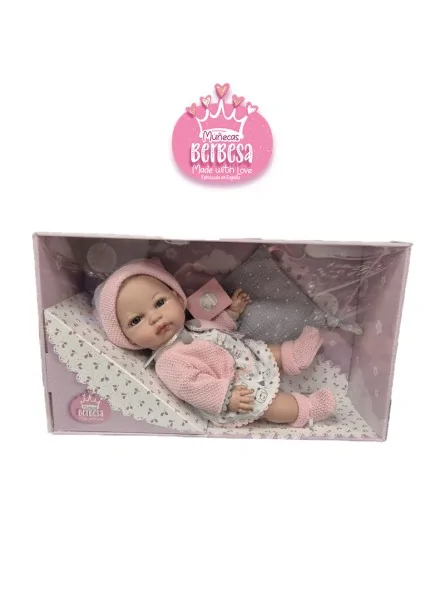 Berbesa Baby Coral Con Giacca Rosa 34 cm