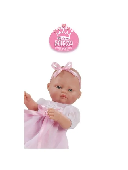 Berbesa Doll Abito Rosa 27 cm