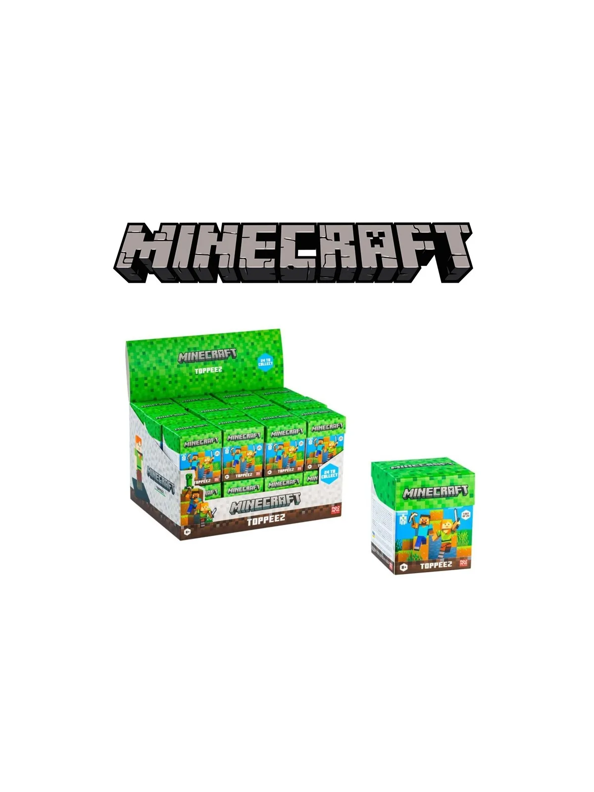 Minecraft 3D Toppeez Box Surprise 1 Personaggio