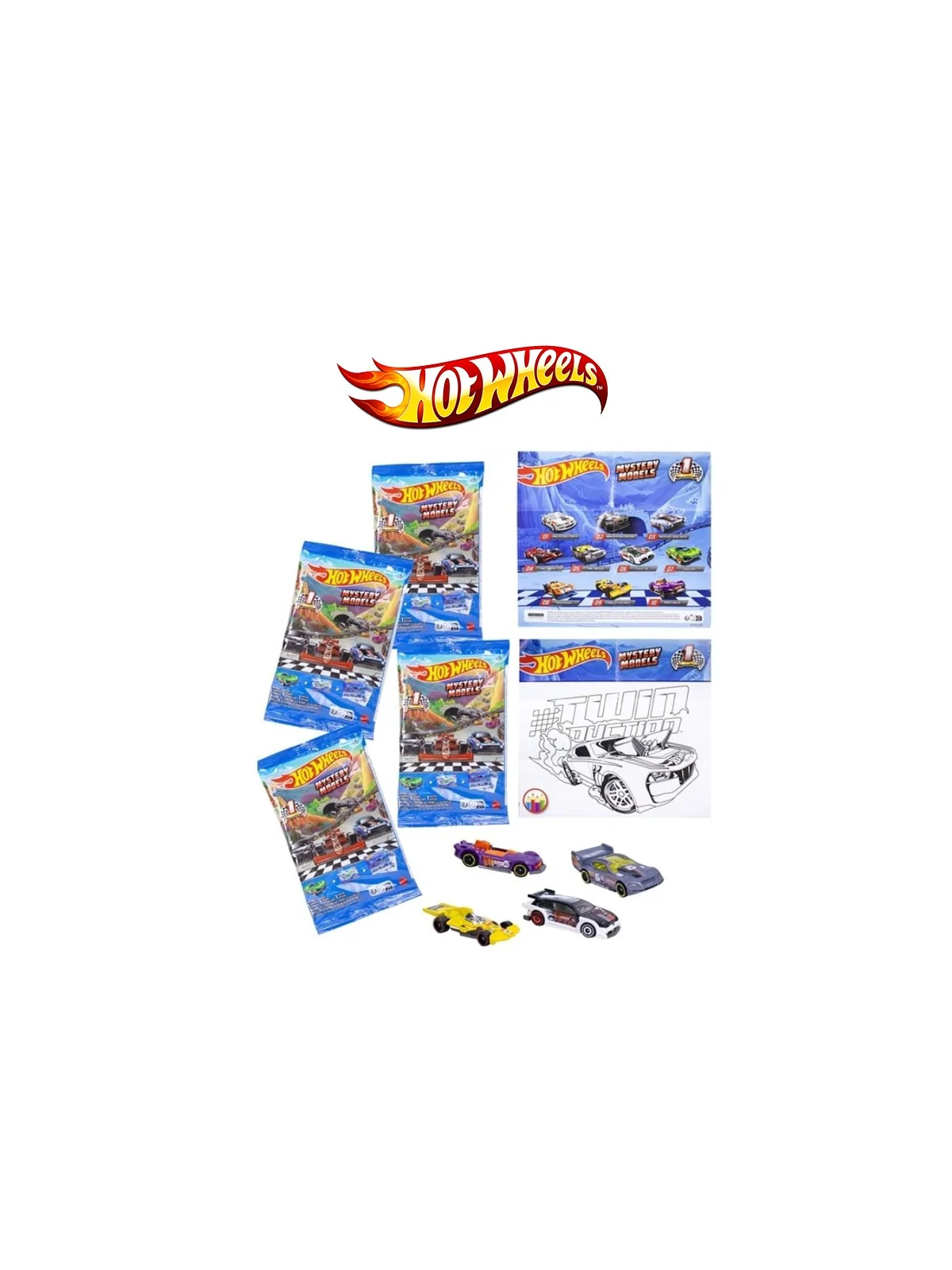 Hotwheels Mystery Models Bustina
